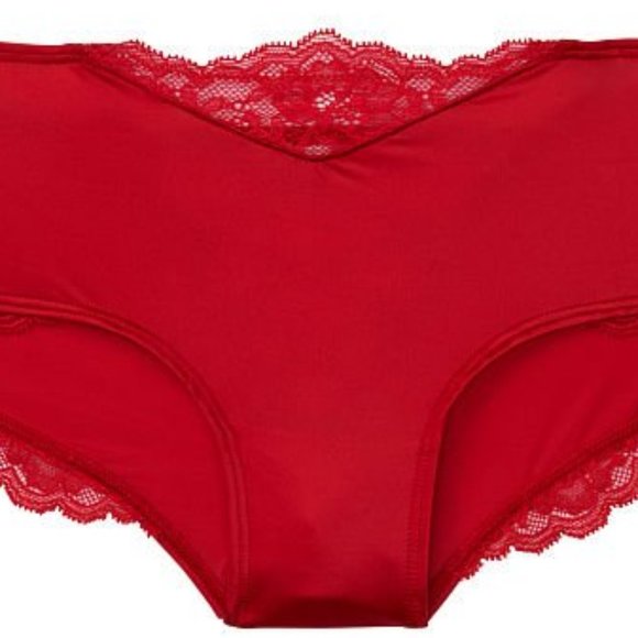 VS VERY SEXY Micro Lace-Up Cheeky Panty Red Sexy Absolutely Gorgeous! NWT - Picture 9 of 14